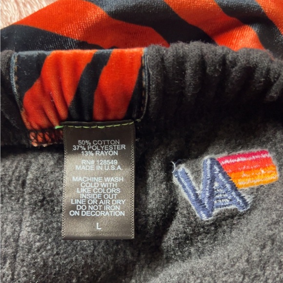 Aviator Nation L Sweatpants Black // Tiger Stripe - Picture 7 of 10